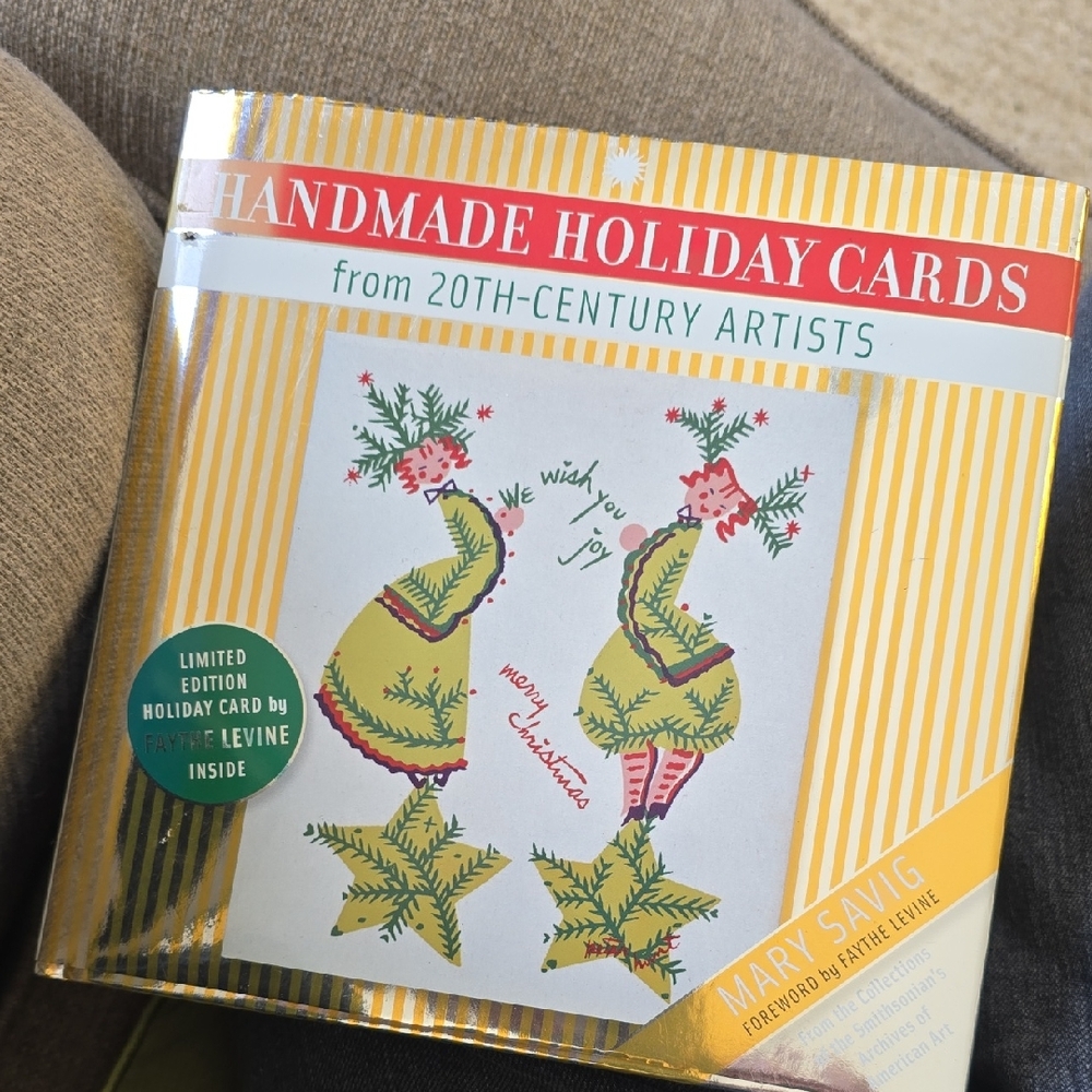 Handmade Holiday Cards From 21st Cent. Artists HC Smithsonian Archives Art Book
